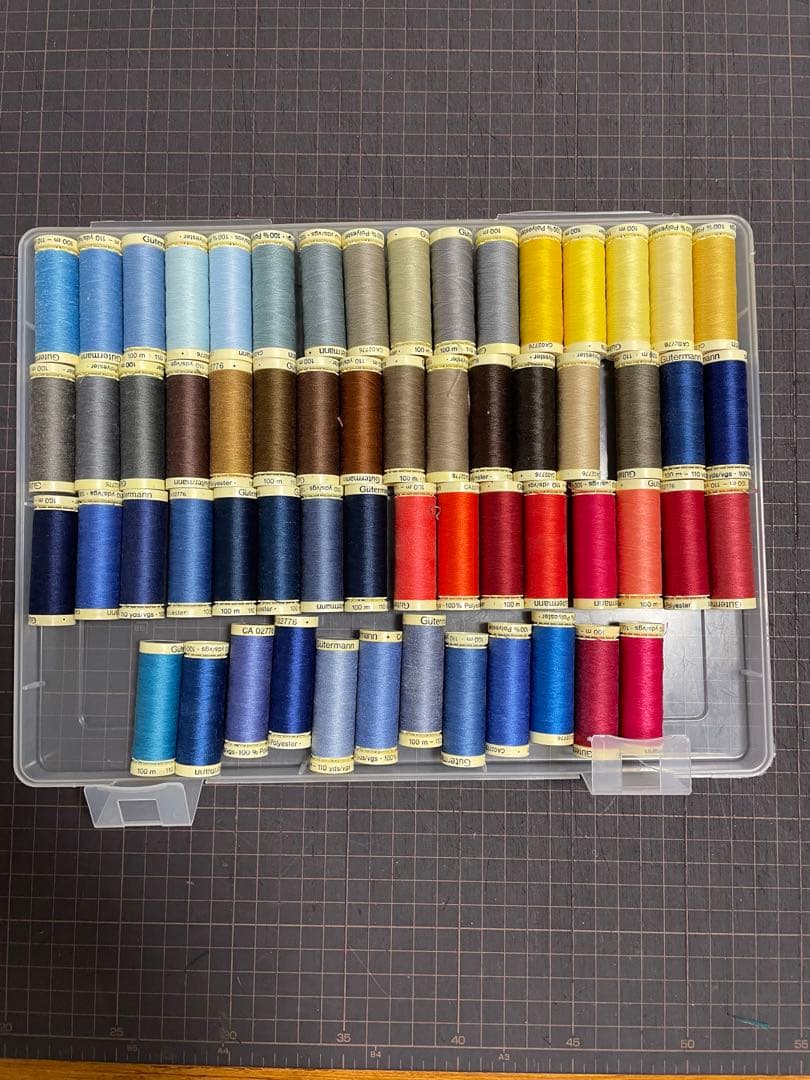 ギッターマン糸60色セット 楽天市場】ギッターマン 縫い糸 パッチワーク 糸 糸セット カラフルな