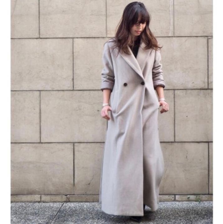 完売 【ETRE TOKYO】エトレトウキョウ スーパーロング チェスター