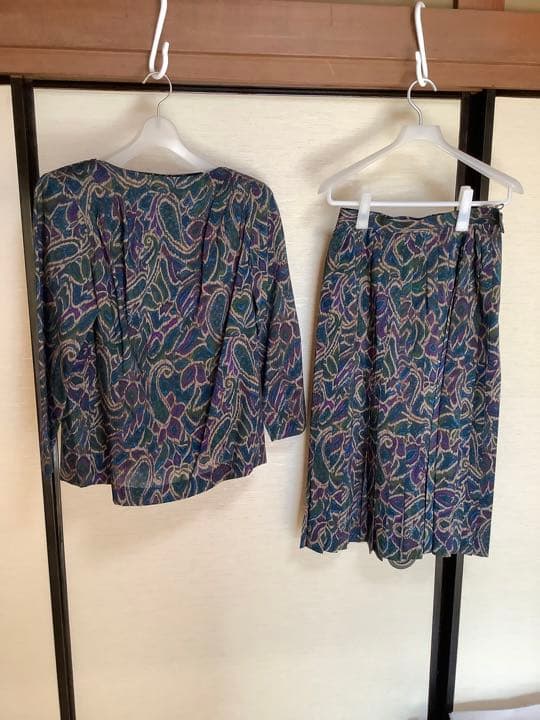 イヴサンローラン　スカートスーツ上下セットアップ SAINT LAURENT - Vintage イヴサンローラン Yves Saint Laurent