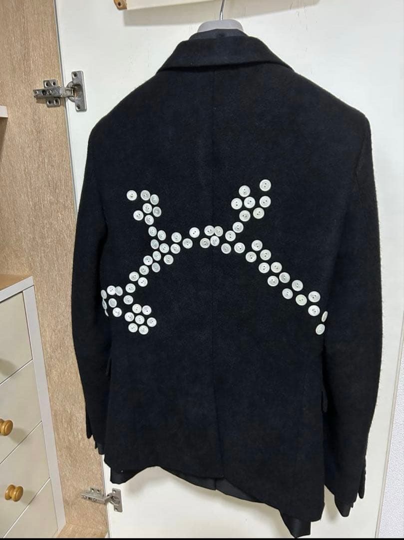 コムデギャルソンオムプリュス 24AW ドッキング レイヤード ボタン