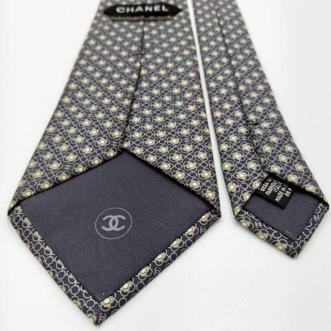 良品 シャネル ココマーク ミニココ カメリア フラワー 総柄 チェーン