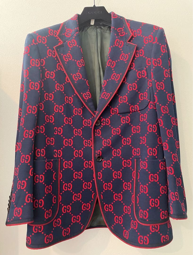 GUCCI》 グッチ GG テーラードジャケット - メルカリ