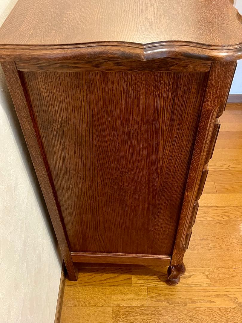 ルーマニア製 5段チェスト チェスト 輸入家具 三越ブルージュ