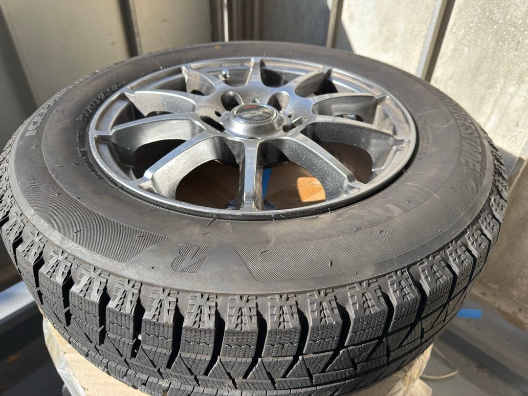 就活おすすめ バリ溝 ブリヂストン ホイール付きスタッドレス 本州のみ