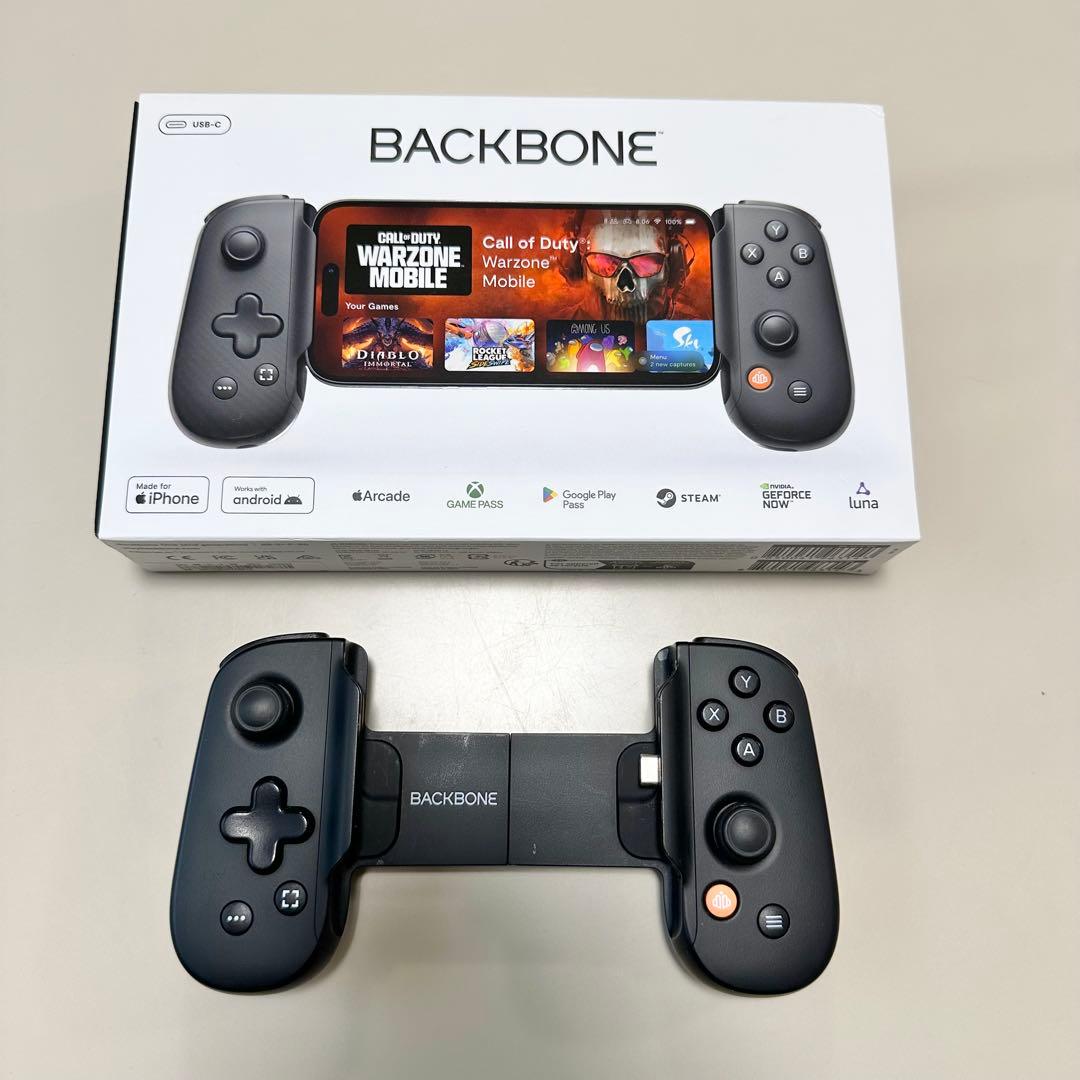 BACKBONE ONE スマホ ゲームコントローラー USB-C Backbone One USB-C（第2世代）PSデザインモデル【PlayStation公式