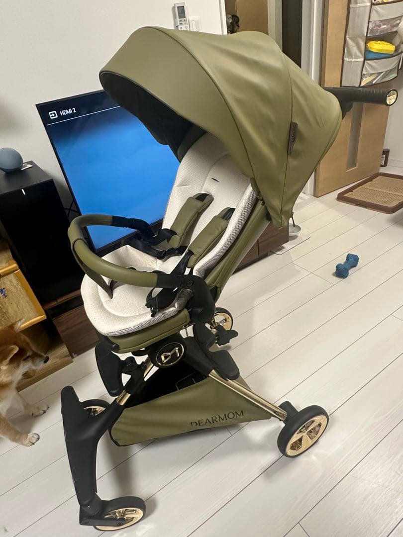 プ*P様 【ほぼ新品】ハイシートベビーカー、スーグリーンカラー - メルカリ