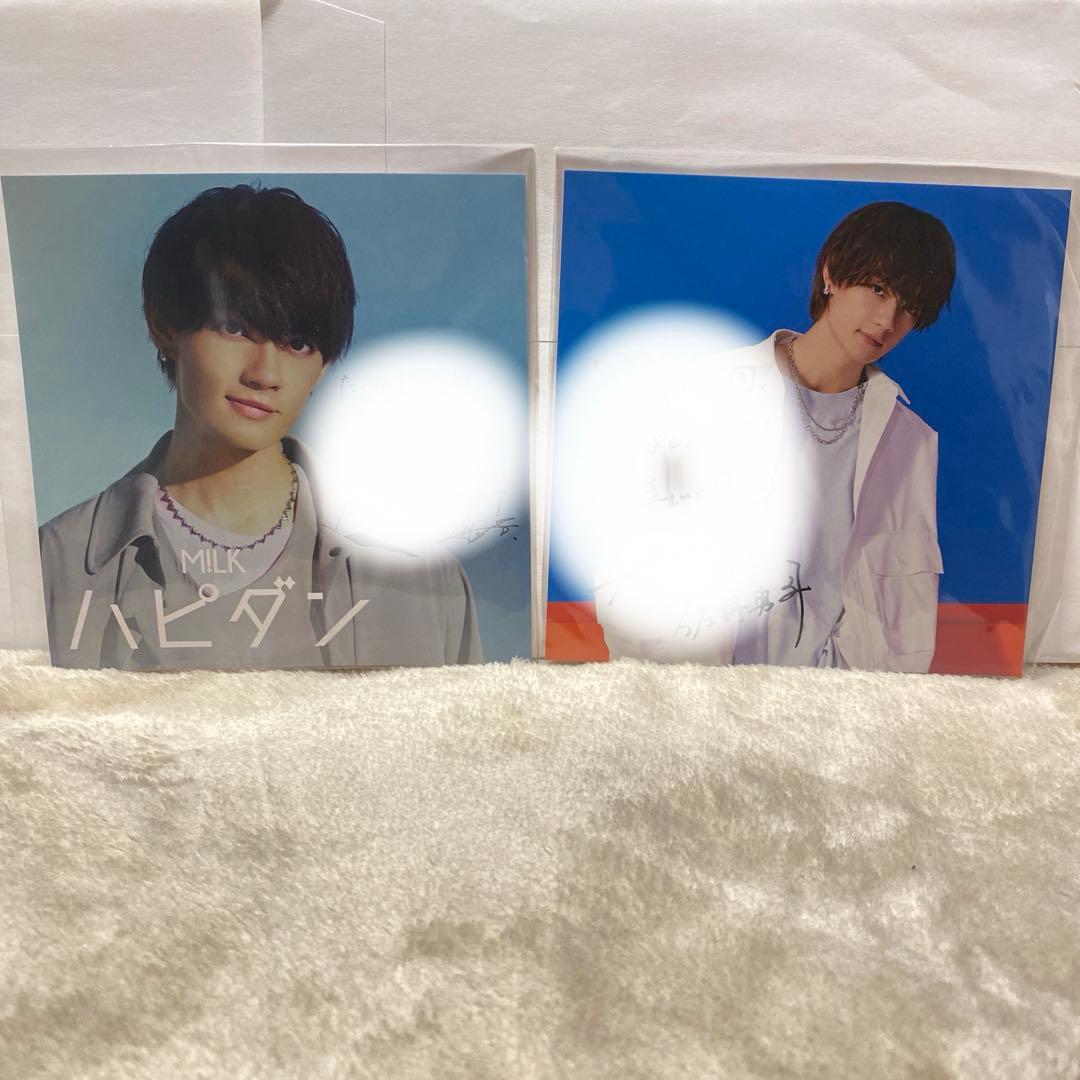 M!LK 佐野勇斗 LINEミュージック リスキャン 個別アナザー ジャケット