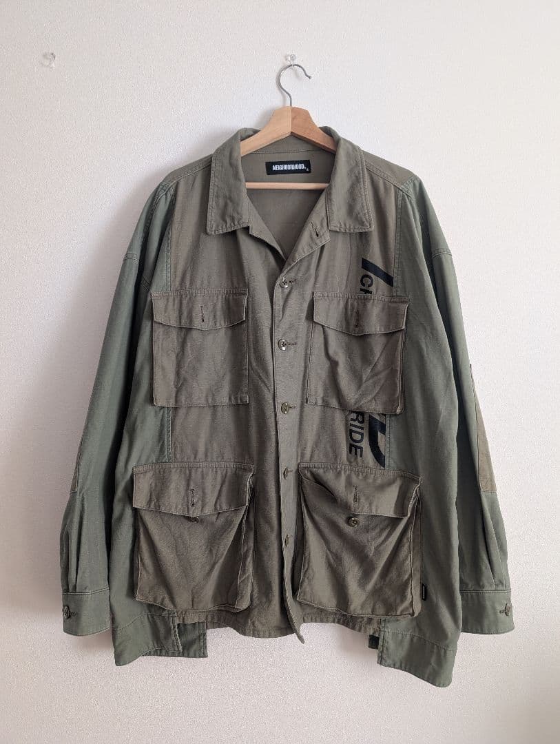 NEIGHBORHOOD　ミリタリージャケット NRHD NEIGHBORHOOD NEW ARRIVAL @neighborhood_official N-1 DECK JACKET