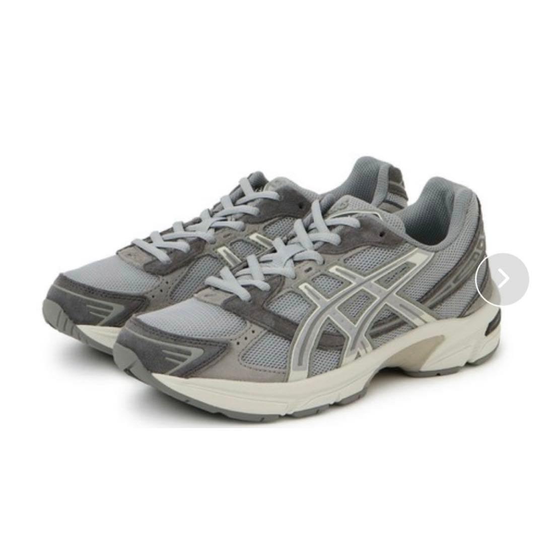 おまとめ ASICS アシックス スニーカー ブラック・グレー 2足セット 中古・古着通販】asics (アシックス) スニーカー グレー サイズ:29 未