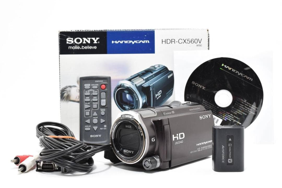美品】ソニー SONY CX560V シルバー 【動作確認済】 - メルカリ