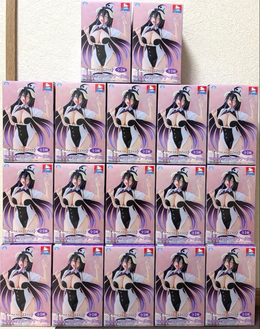 オーバーロード Vivit フィギュア アルベドナースVer. 17体まとめ売り オーバーロード Vivitフィギュア アルベド ナースVer.｜タイトーの2月