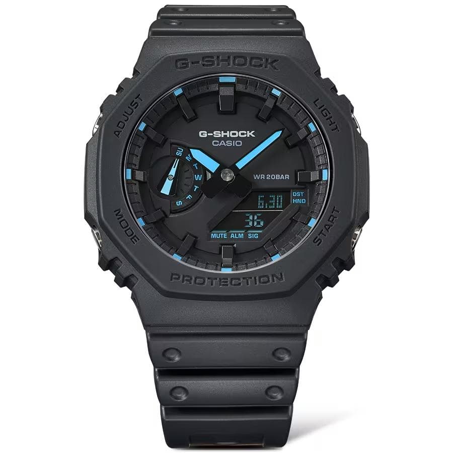 CASIO G-SHOCK アナデジ ブルー GA-2100-1A2 逆輸入 CASIO G-SHOCK GA-2100-1A2 