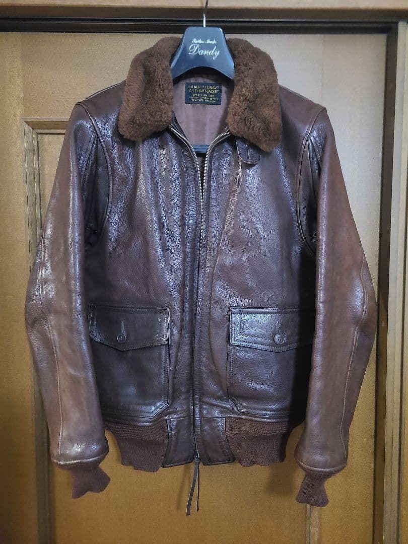 【ジョニー・カトウ】THE REAL McCOY'S G1 TYPE G-1 REAL McCOY MFG. CO. / 55J14 | LEATHER JACKET(MIL) | The