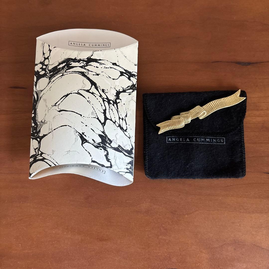 ANGELA CUMMINGS アンジェラカミングス　リボンモチーフ SHOP偶然と必然の間 ANGELA CUMMINGS CUTLERY 4PIECES SHISEIDO 1996