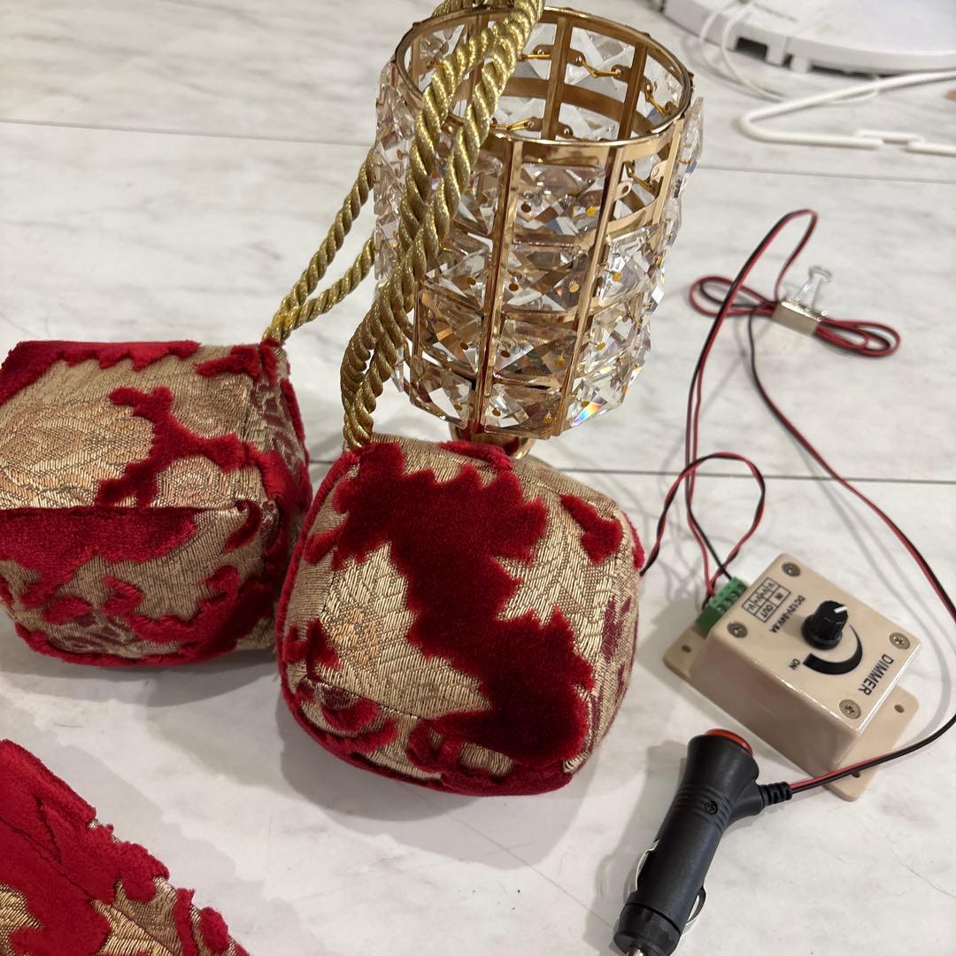 まとめ売りトラック用金華山オスカー仮眠カーテンサイコロシャンデリア