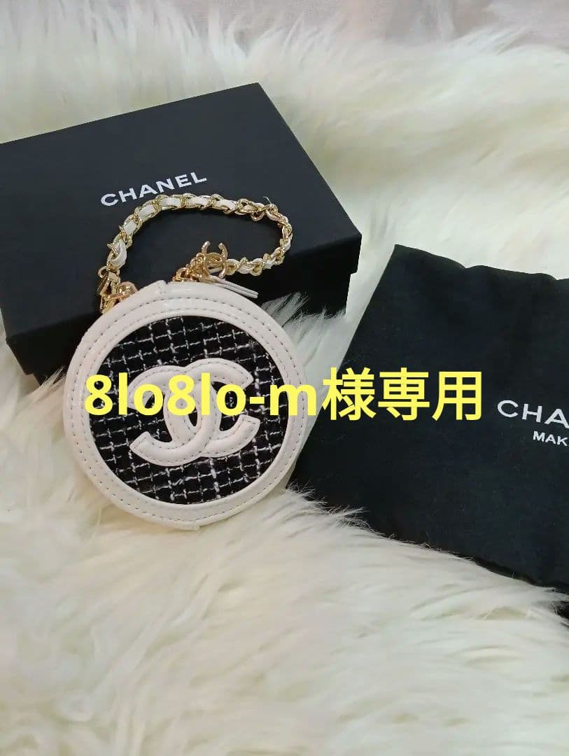 シャネル ノベルティ VIP限定 ツイード 小銭入れ ミニポーチ - メルカリ