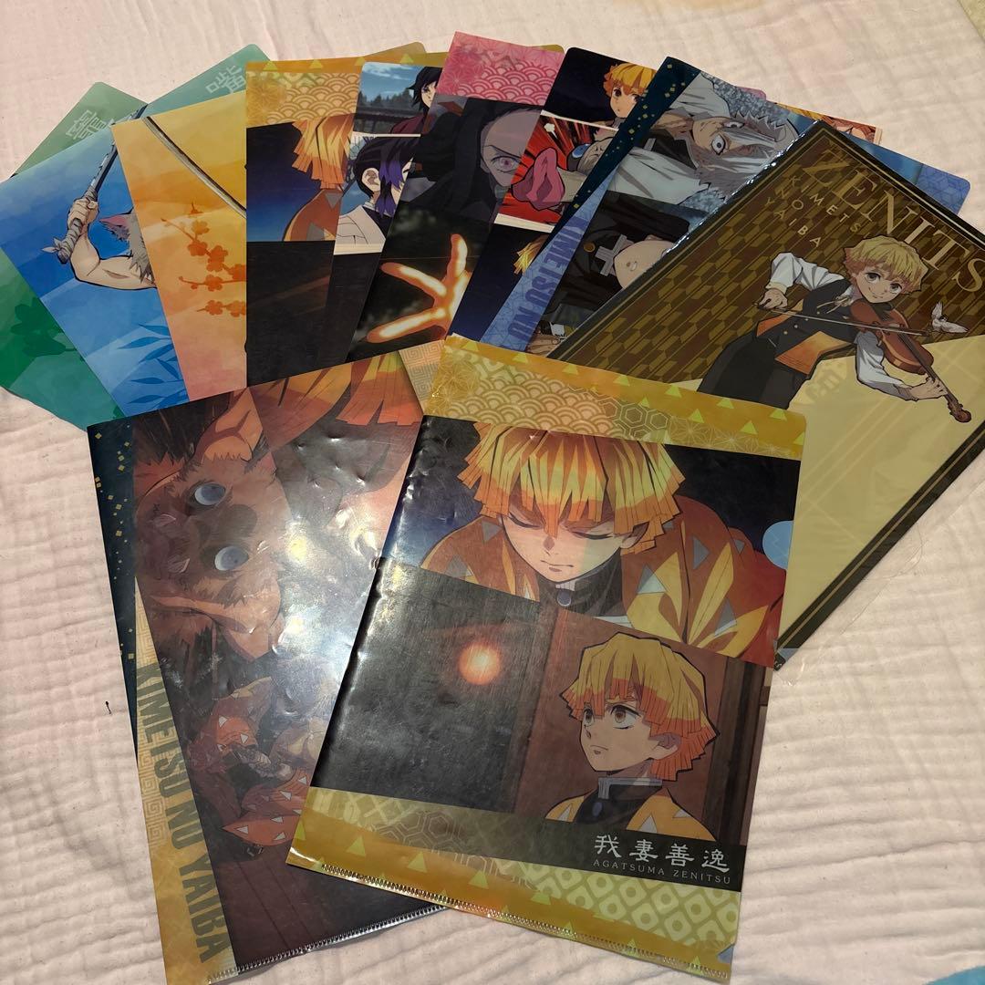 鬼滅の刃 A4クリアファイル非売品セット - メルカリ