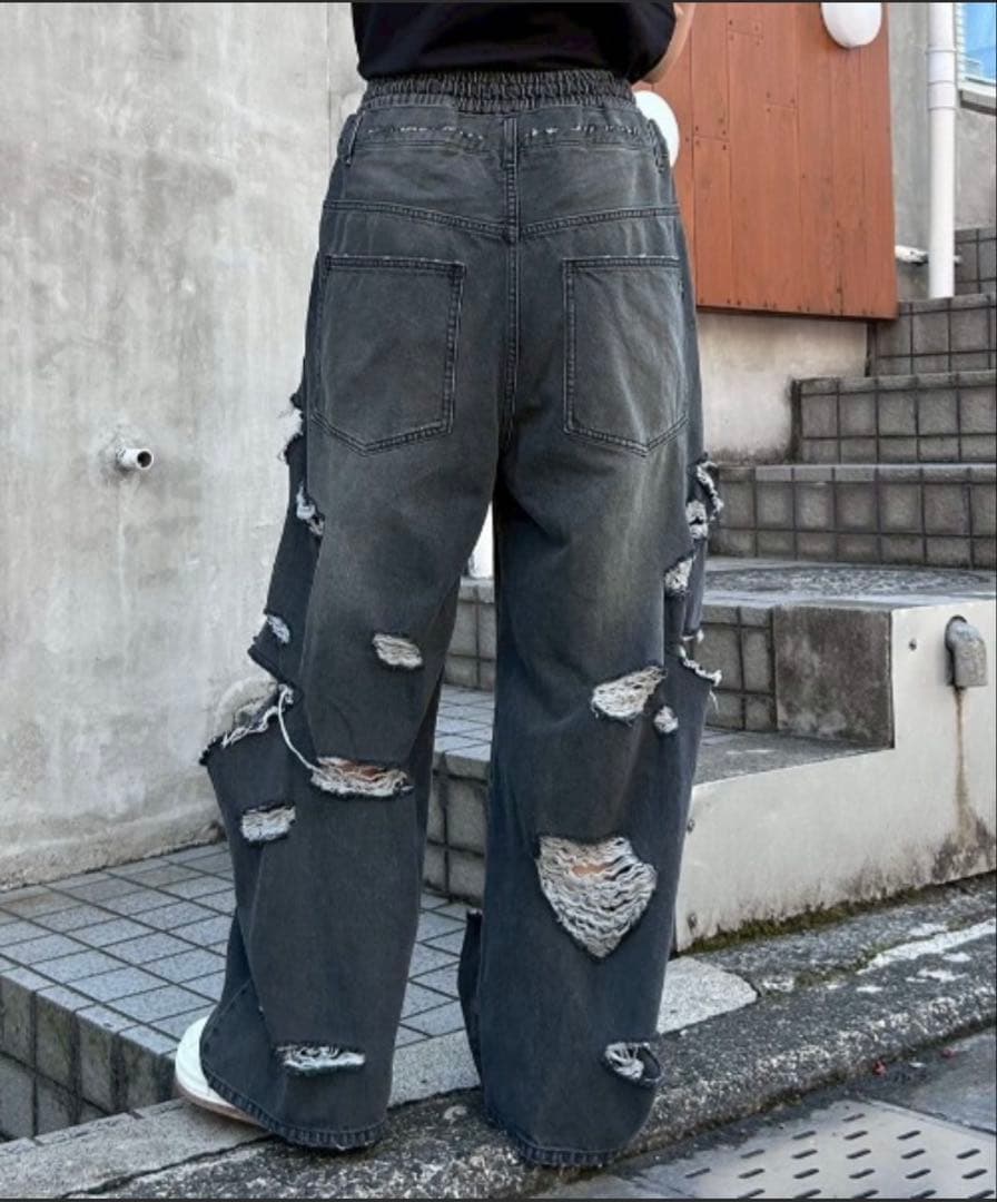 新品タグ付き☆Candy stripper ダメージパンツ - メルカリ