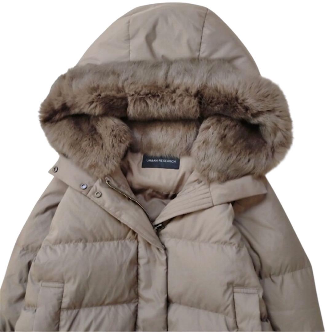 極美品☆希少☆アーバンリサーチ ダウンジャケット ショート ラビット