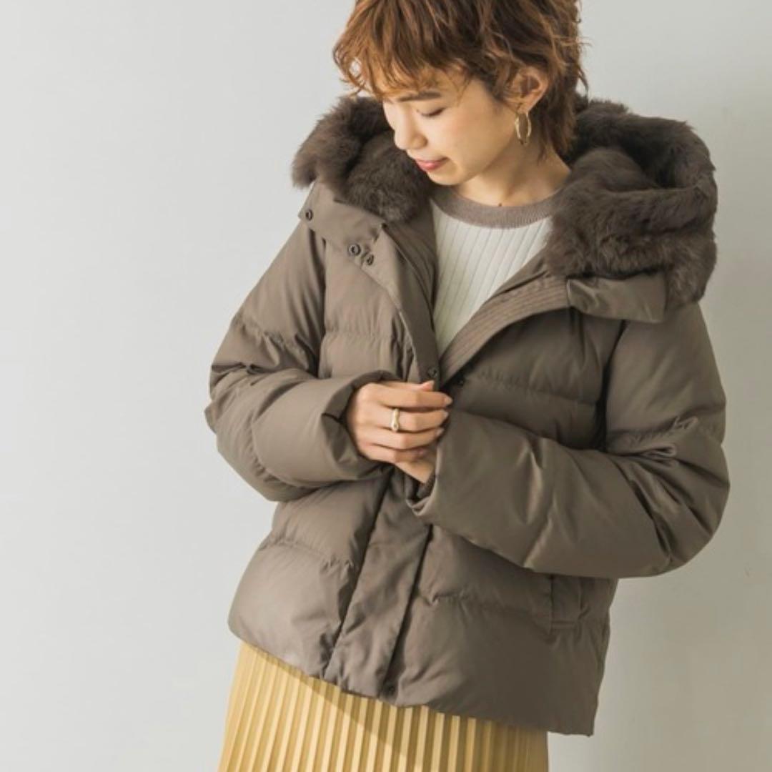 極美品☆希少☆アーバンリサーチ ダウンジャケット ショート ラビット