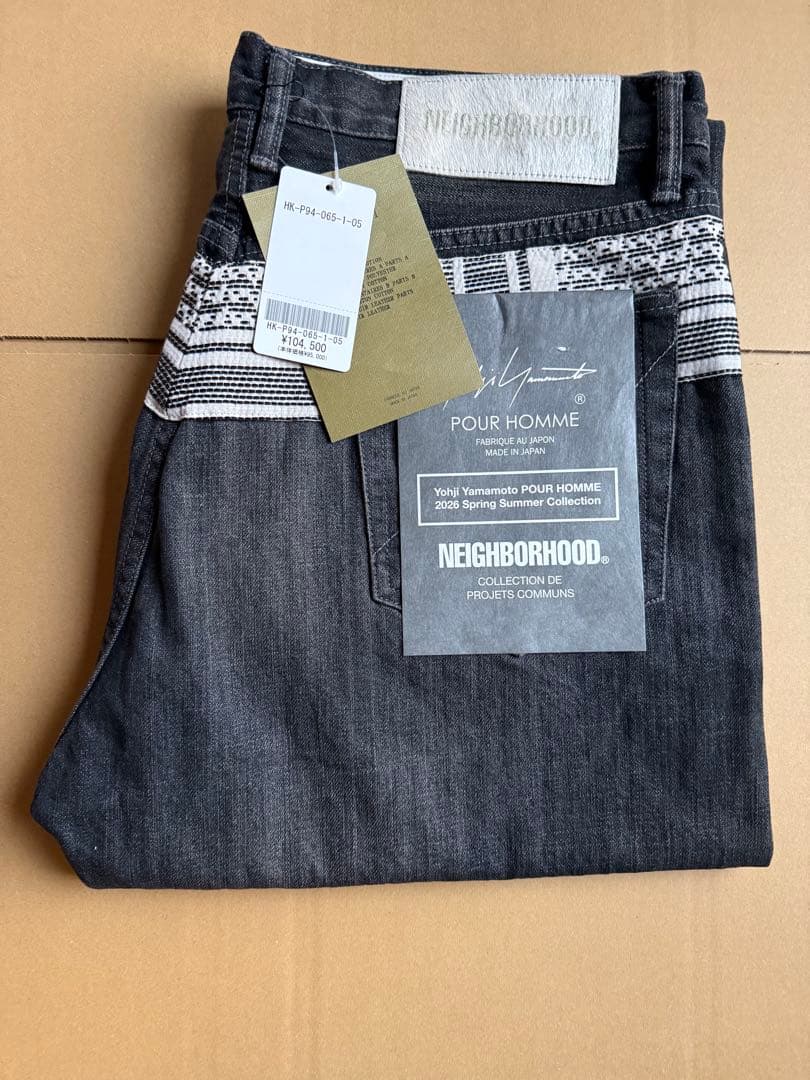 NEIGHBORHOOD NH X YOHJI YAMAMOTO デニムパンツ - メルカリ