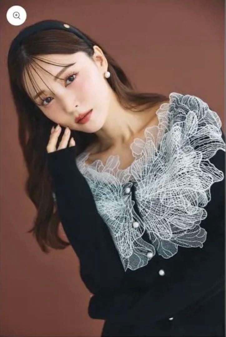 【poláura】レースフリルカーディガン【紙タグ付き】 レースフリルカーディガン – poláura OFFICIAL ONLINE STORE