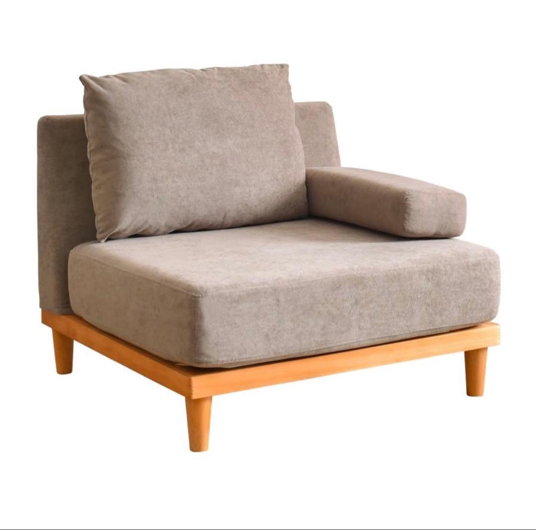 VENTOTA 1人掛ソファ Soroi（大） あす着] 幅86cm 1人掛け ソファ ローソファ 一人掛け ソファカウチ