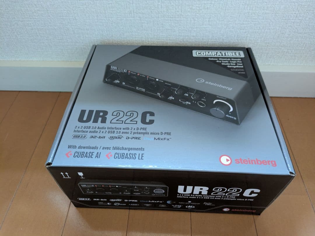 【UR22C】オーディオインターフェース STEINBERG ( スタインバーグ ) UR22C オーディオインターフェイス