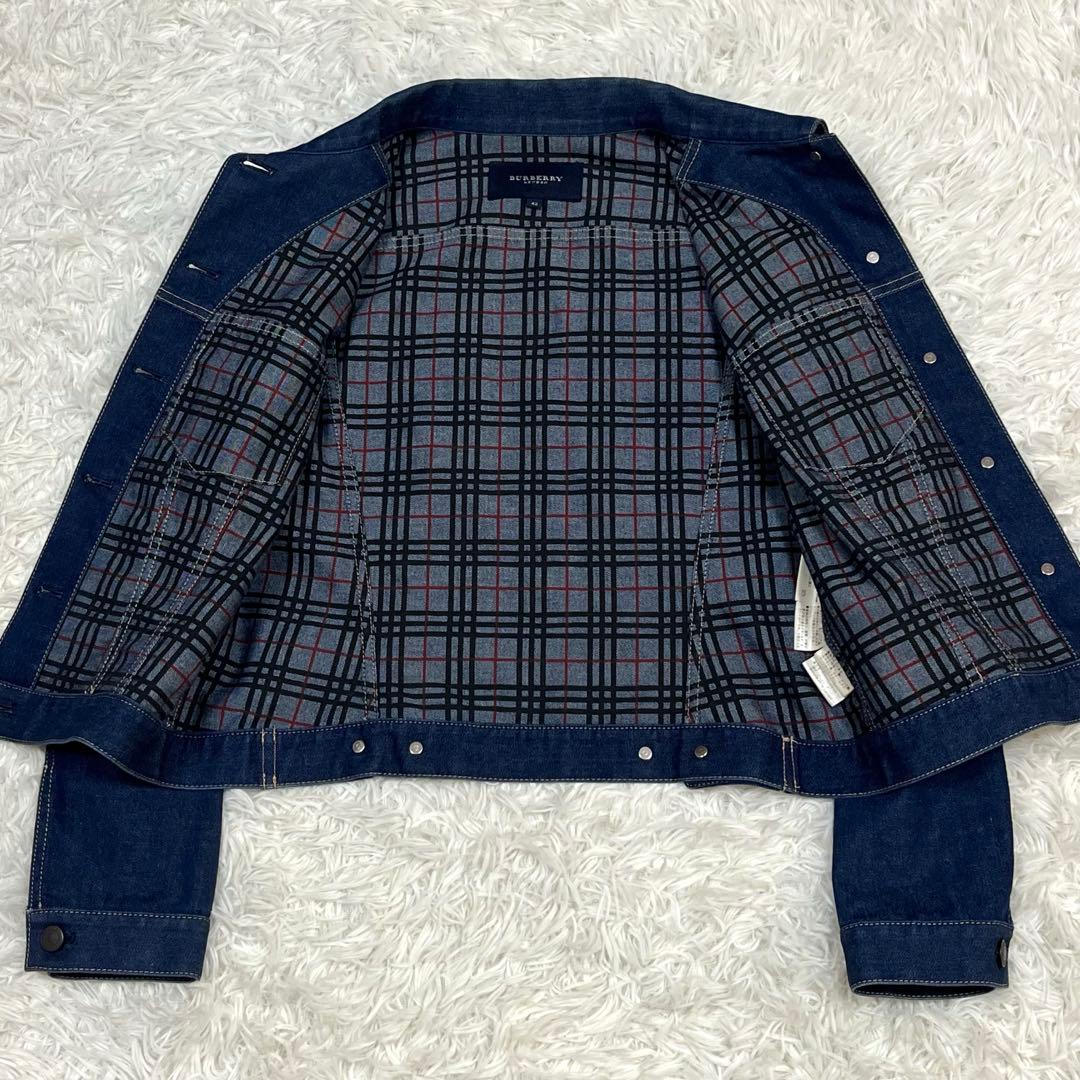 BURBERRY LONDON デニムジャケットGジャン 大きいサイズXL - メルカリ