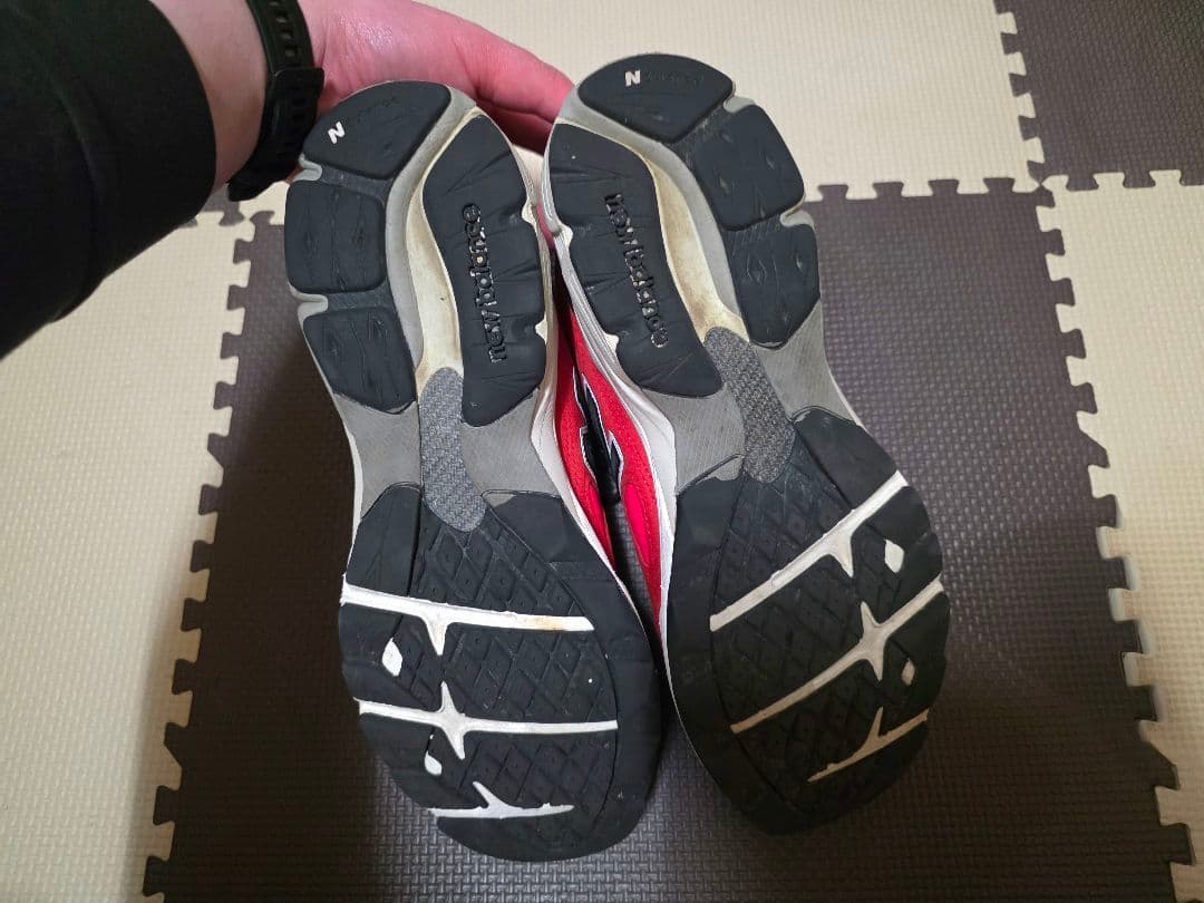 ニューバランス M990PL3 レッド 27.5cm