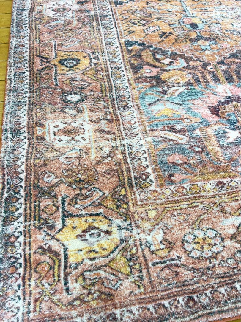 10AAM004 美品 unicoウニコ ラグ MELIKE（メリケ）カーペット