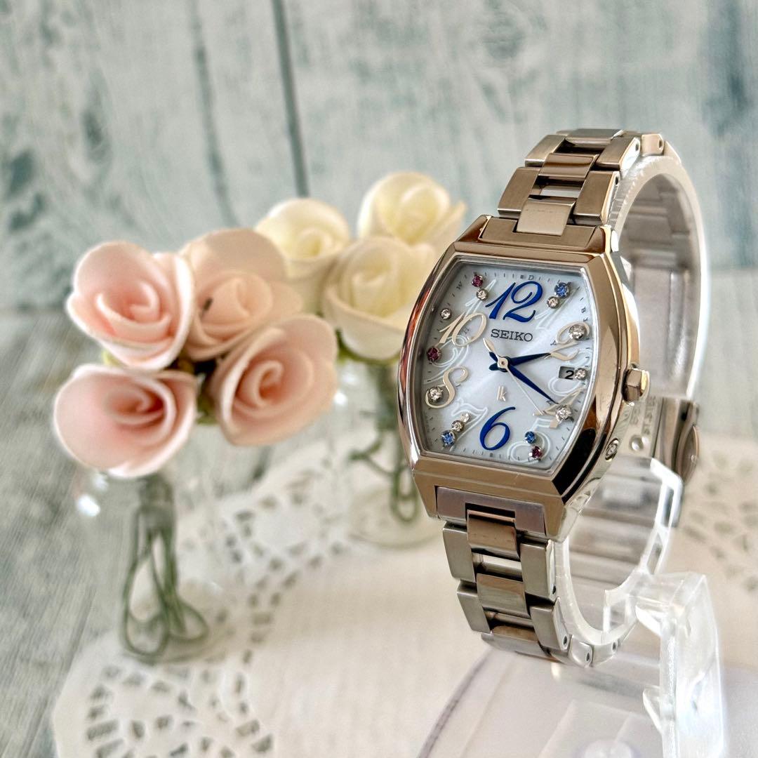 限定】SEIKO ルキア 1B22-0BC0 腕時計 電波ソーラー トノー型 - メルカリ