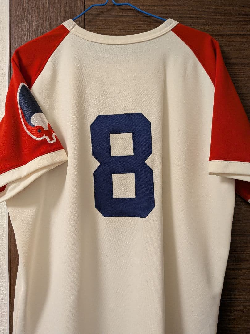 バ*m様 近鉄バファローズ 梨田孝之復刻ユニフォーム 背番号8