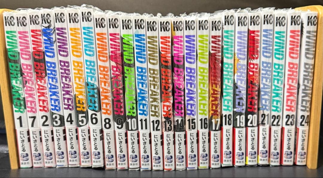 美品 WIND BREAKER 1-24 既刊全巻セット 新品] WIND BREAKER (1〜24巻) 既刊全巻セット : 六本木 蔦屋書店
