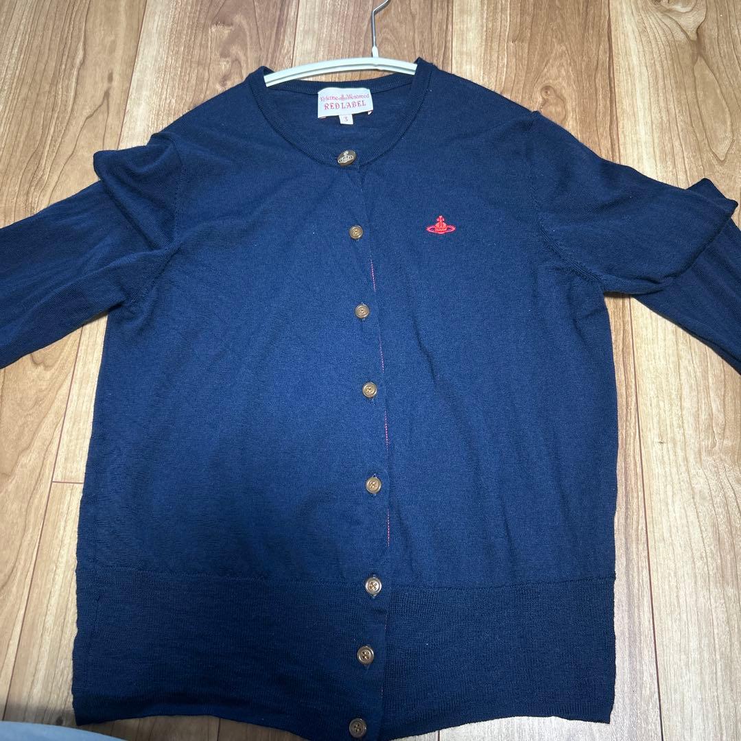 Vivienne Westwood RED LABEL カーディガン ネイビー - メルカリ
