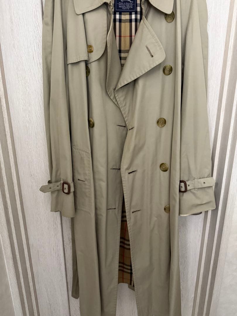 80's 丸善別注 バーバリー トレンチコート 英国製 - メルカリ