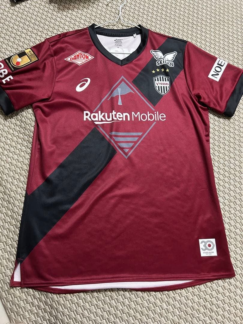 正規品 ヴィッセル神戸 2025 ユニフォーム 井手口陽介 （傷あり未使用）