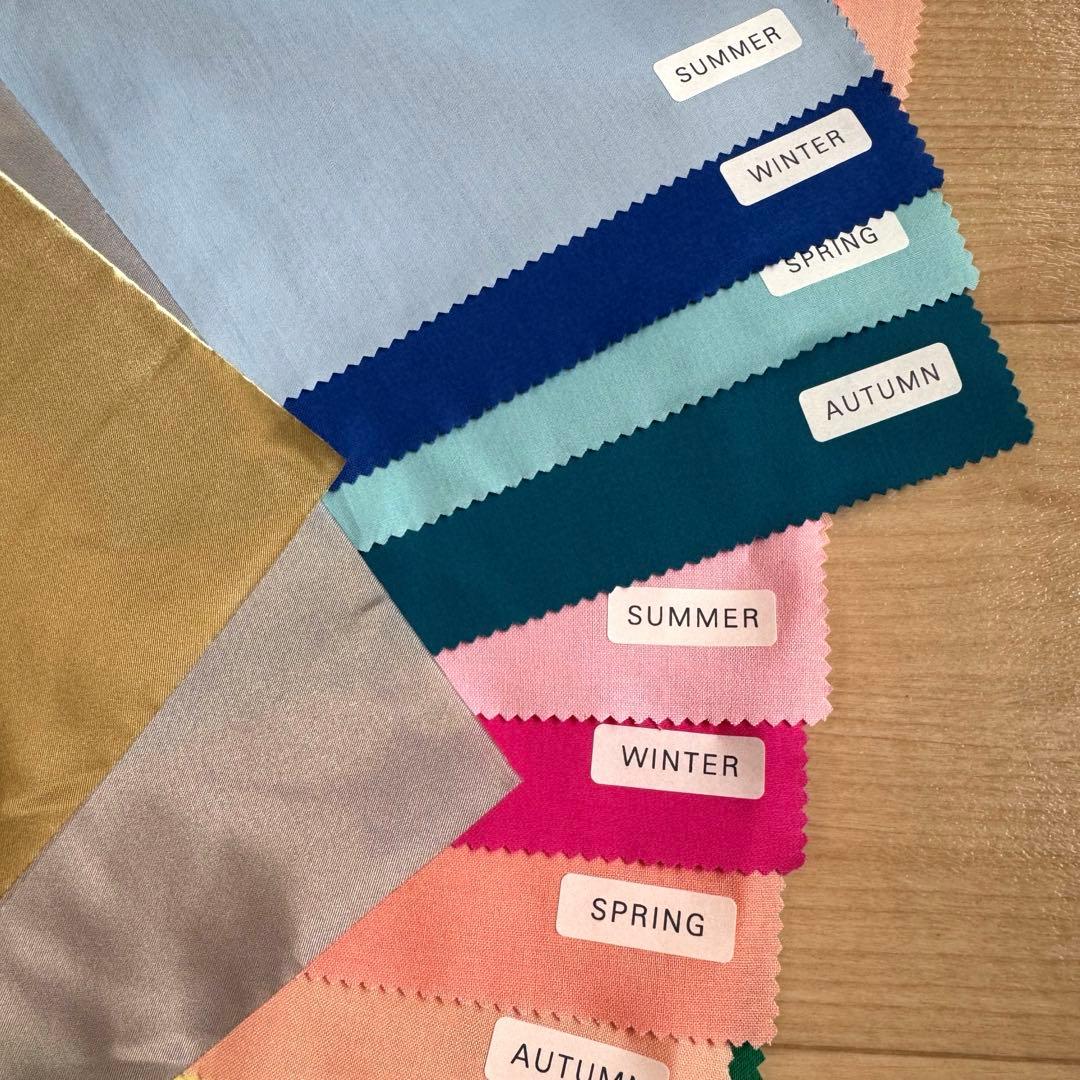 パーソナルカラー ドレープ & 診断ケープ セット - メルカリ