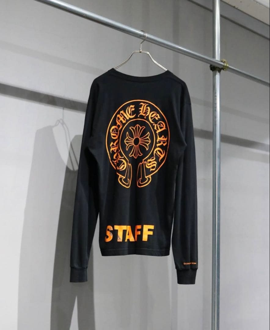 CHROME HEARTS ロンT　staff Chrome Hearts STAFF T-Shirt Black/Blue LS - YP Collective