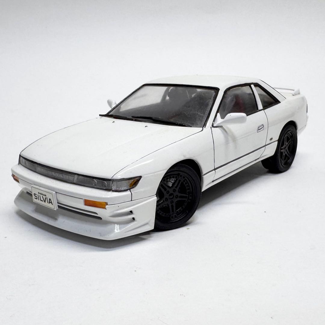 希少 フジミ？ 1/24 日産 240sx シルビア s13 プラモデル 完成品