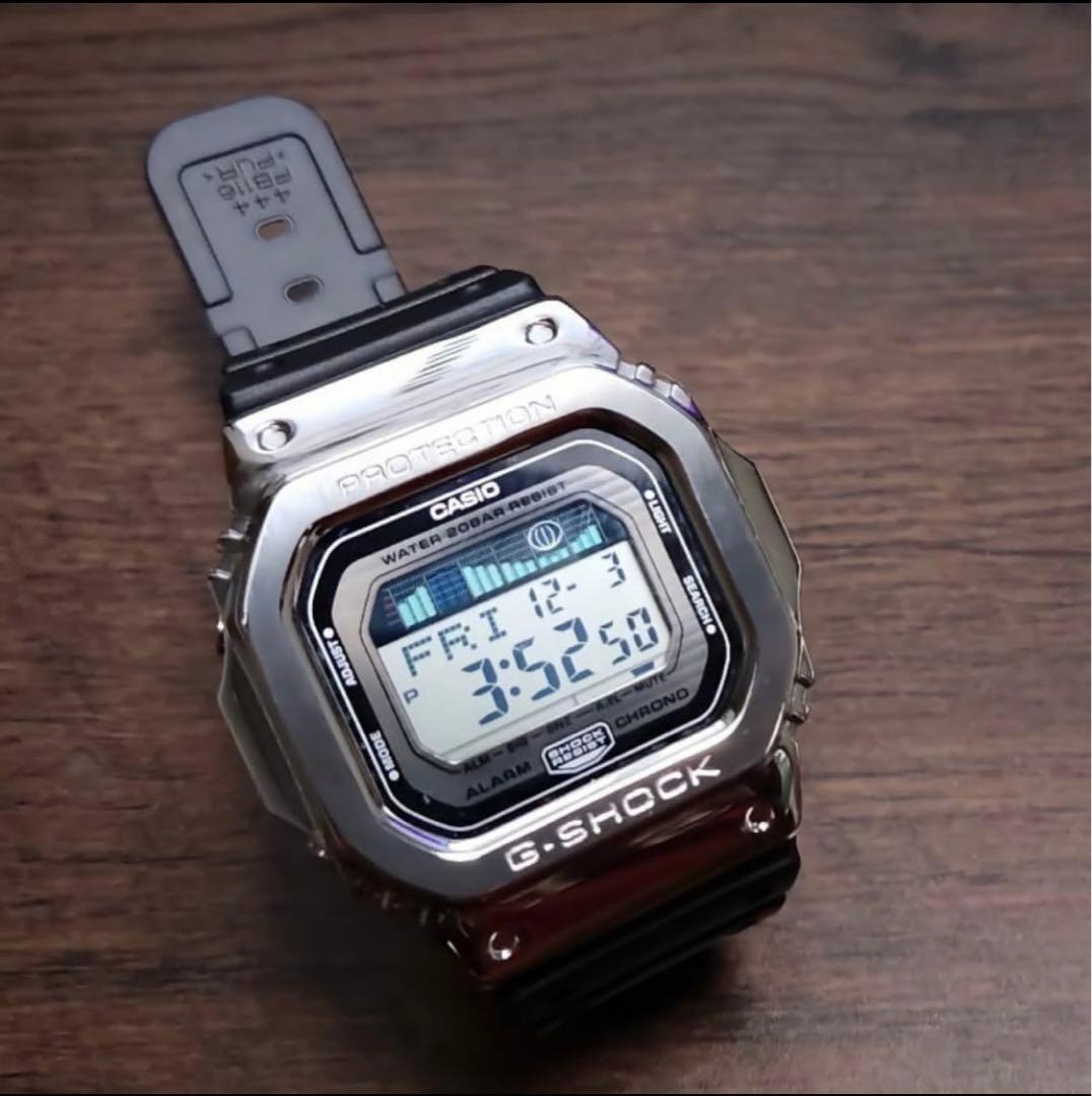 G-SHOCK 5610系 カスタム用 メタルベゼル (ロゴあり) - メルカリ
