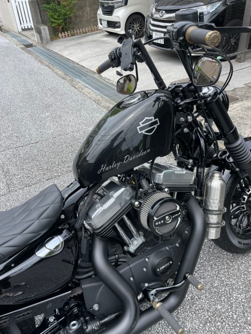 サイモンカスタムズ xl1200x フォーティーエイト タンクカバー - メルカリ