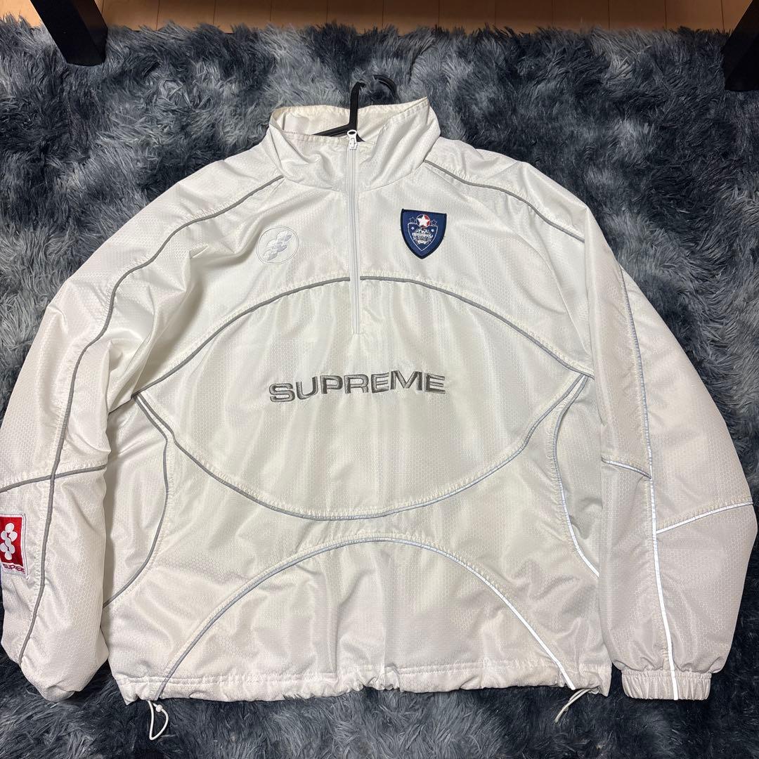 Supreme Reflective Piping Pullover M - メルカリ