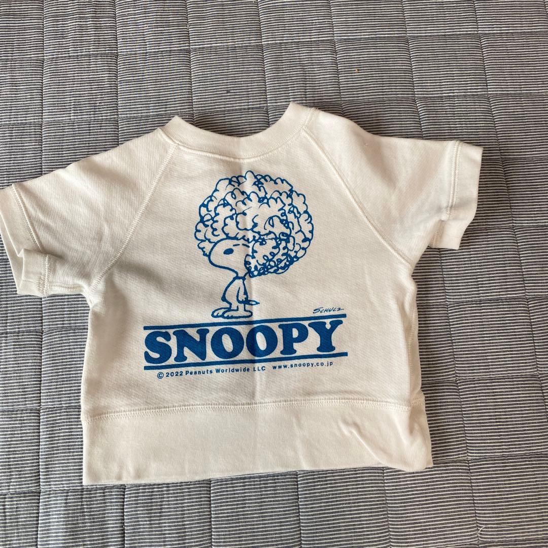 ロンハーマン×デニム&ダンガリー SNOOPY スウェットTシャツ ホワイト