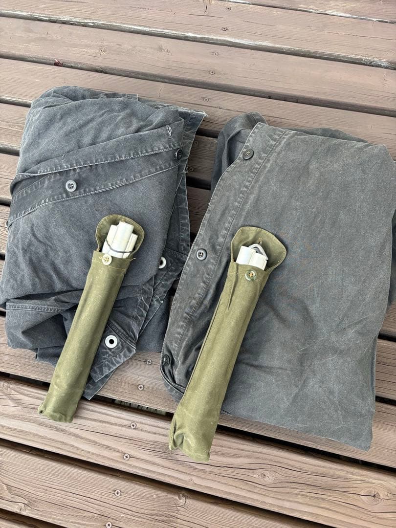 ポーランド軍幕 サイズ2 ネイビー 希少❗️軍幕‼️ポーランド軍ポンチョテント 将校カラー ネイビー