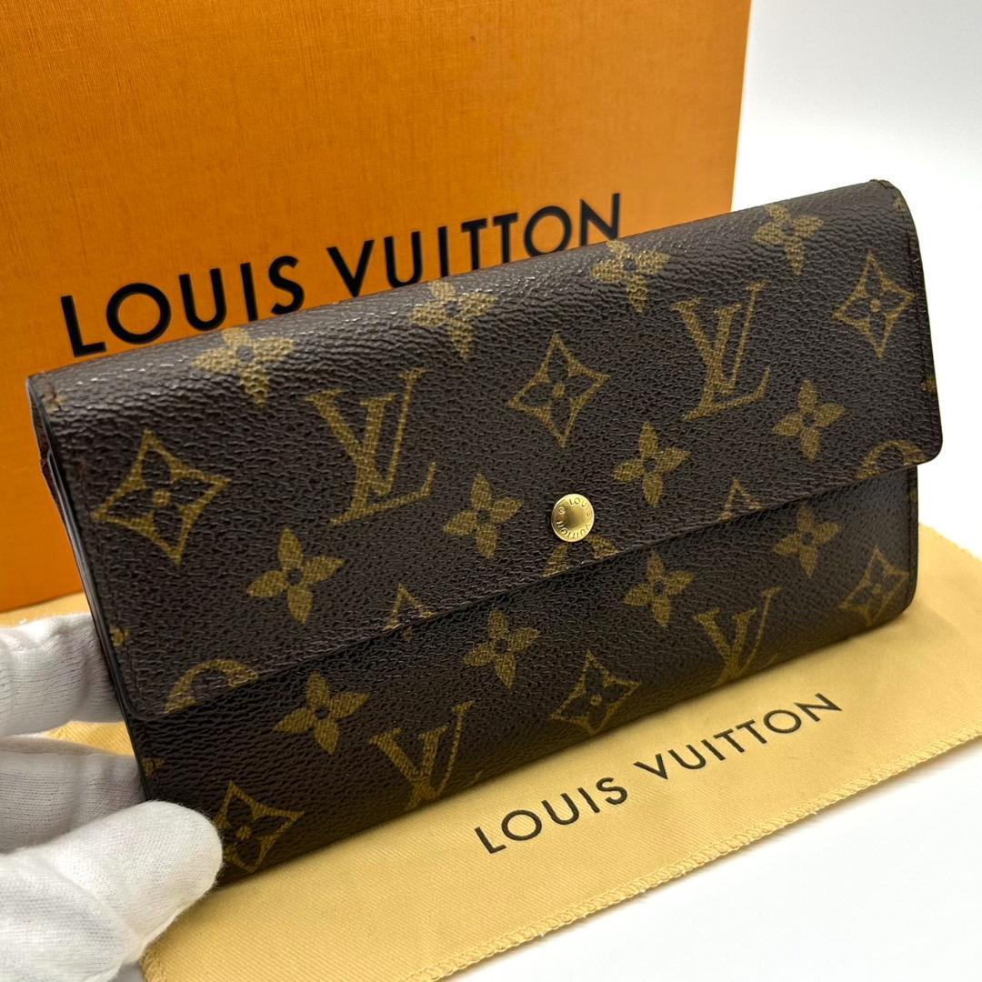 ルイヴィトン モノグラム ポシェット ポルト モネ クレディ(旧サラ) 長