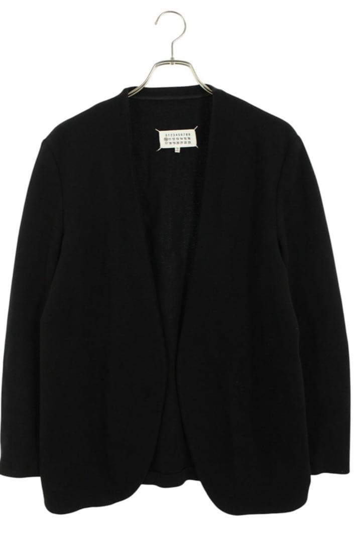 Maison Margielaノーカラーテーラードジャケット Maison Margiela - ノーカラージャケット Black | River
