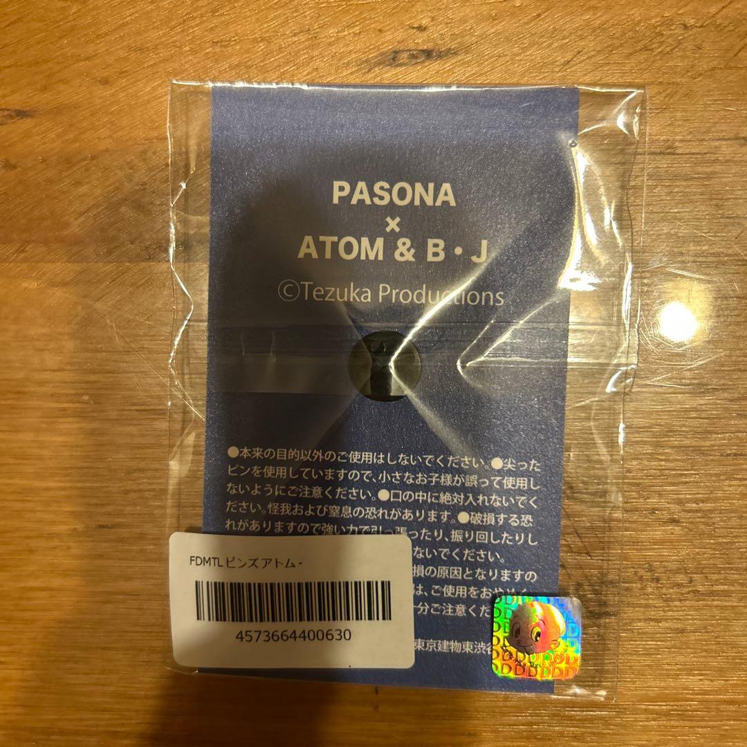 大阪万博2025 パソナグループパビリオンの限定商品 【アトムピンバッチ