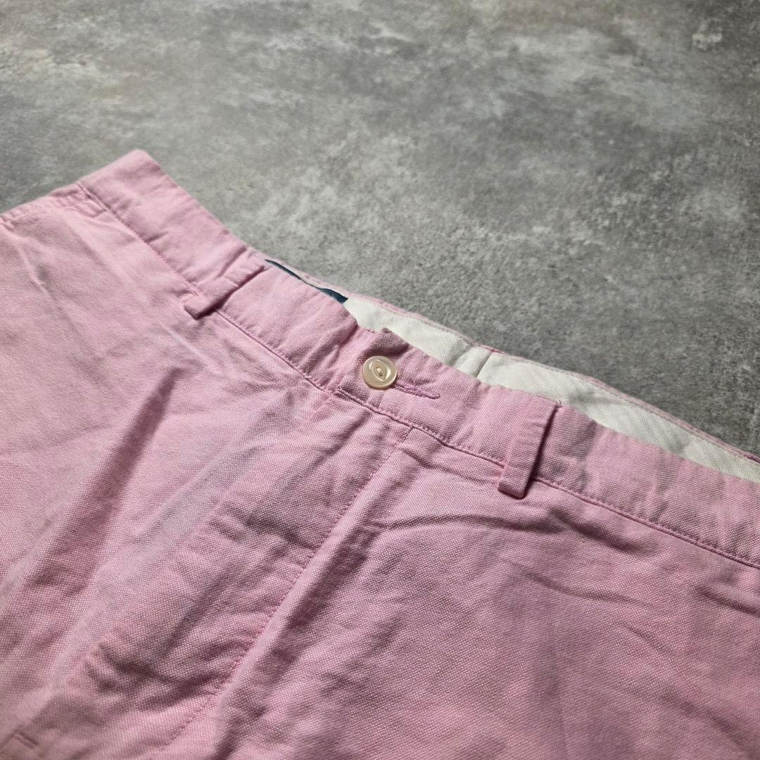 90sPolobyRalphLaurenラルフローレンポロチノハーフパンツピンク