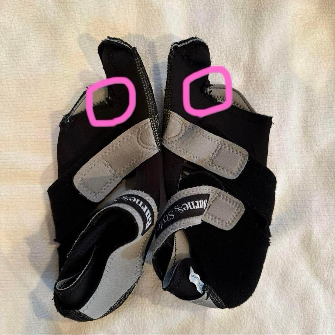 バーネススタイル 暗闇キックボクシング グローブとシューズ2セット M